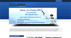Desktop Screenshot of portal.systemdatagroup.it